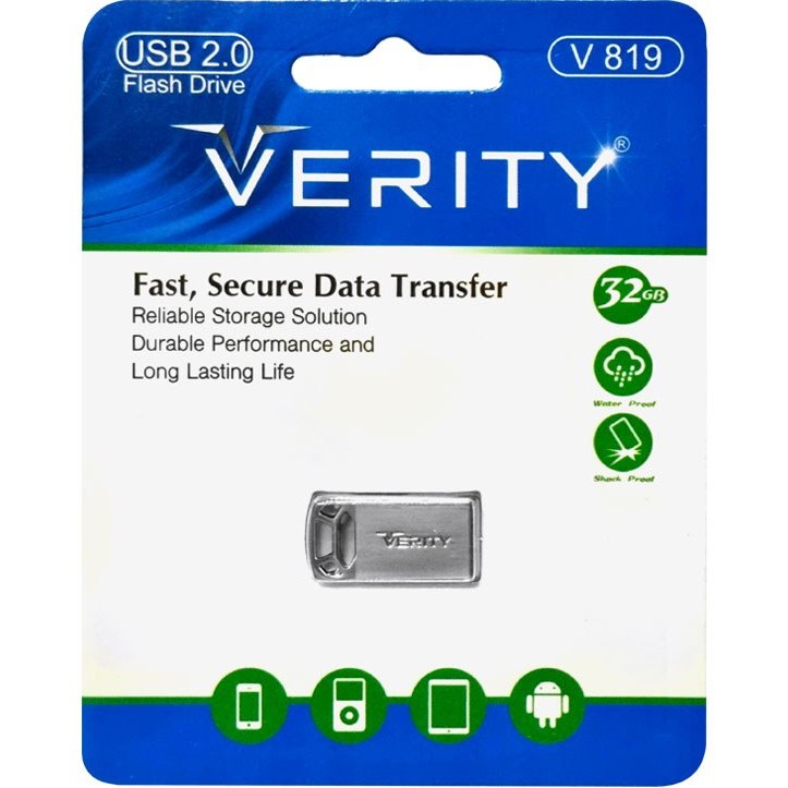 فلش مموری وریتی مدل V819 ظرفیت 32 گیگابایت