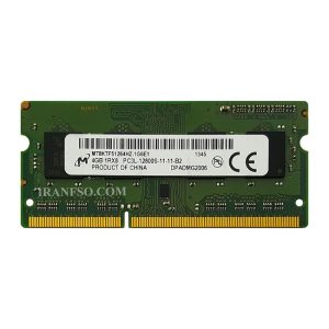 رم لپ تاپ 4 گیگ Micron Technology DDR3-PC3L-1600-12800 MHZ 1.35V